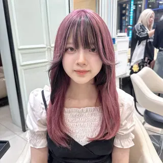 ロング ‪❥ブリーチ💗 MIKUのヘアスタイル