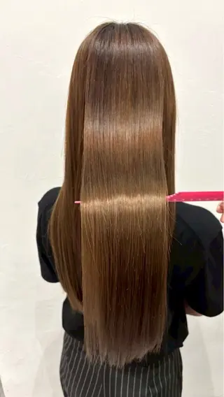 ロング かわいいを＋🎀🤍 上品hair/ 星愛のヘアスタイル