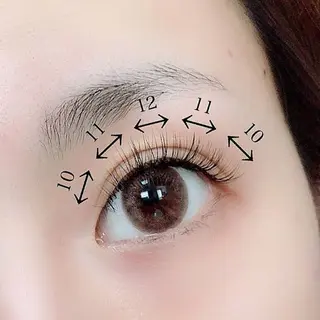 マツエク・マツパ 長持ちLEDマツエク 谷塚駅前店floveのマツエク・マツパデザイン