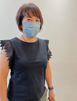 ショート M.SLASH自由が丘所属・【くせ毛/ショート/ ボブ】元太郎のヘアスタイル