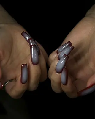 ネイル Haluca 長さ出し🍀のネイルデザイン