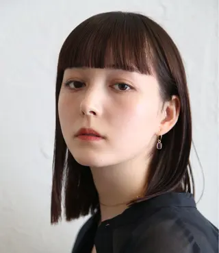 ミディアム 二ツ石 舞幸のヘアスタイル