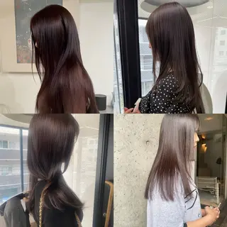 ロング カラー tarte所属・地毛風ストレート🫧 ／艶カラー／イズミのヘアスタイル