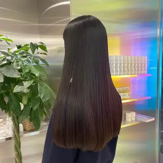 ロング カラー sawaka🪽うる 艶カラー/レイヤーのヘアスタイル