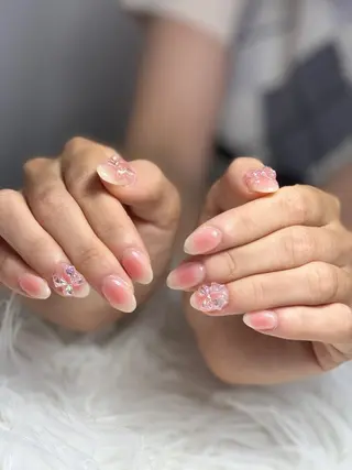 ネイル しまむら さくらのネイルデザイン