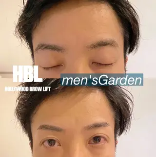 メンズ アイブロウ メンズガーデン yuriのネイルデザイン