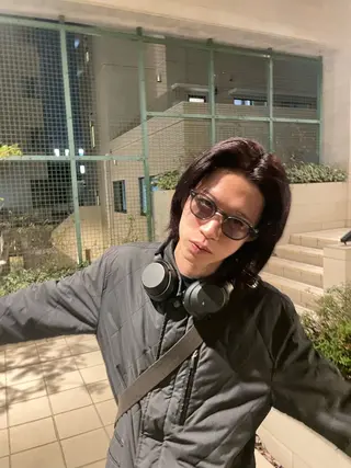 カラー メンズ 辻野 光希のヘアスタイル