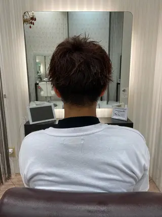 ショート パーマ メンズ 美髪職人✨　田邉 颯梧✨のヘアスタイル