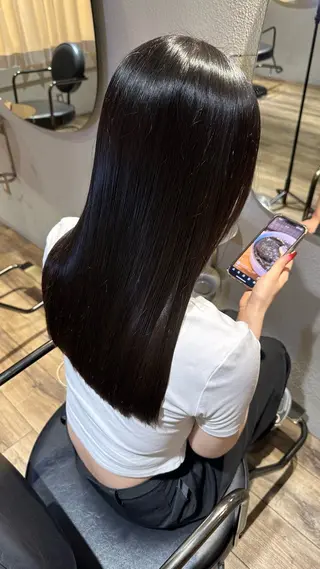 セミロング 髪質改善艶髪 takaのヘアスタイル