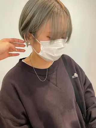 ショート 佐藤 永夏のヘアスタイル