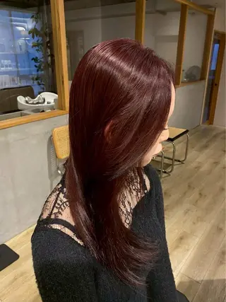 ロング カラー aina ⠀ ⠀ ⠀のヘアスタイル