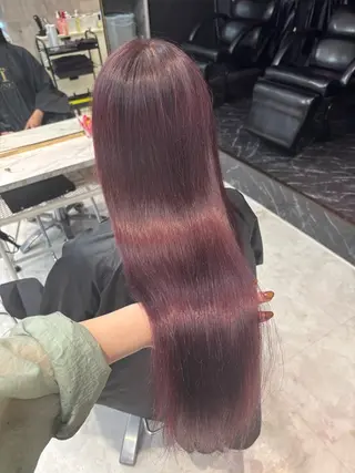 ロング カラー ハイトーンレイヤー 🦋🌷Shuriのヘアスタイル