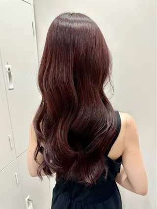 ロング カラー 🍓韓国ヘア レイヤ ーカット🍓笠原 葵のヘアスタイル