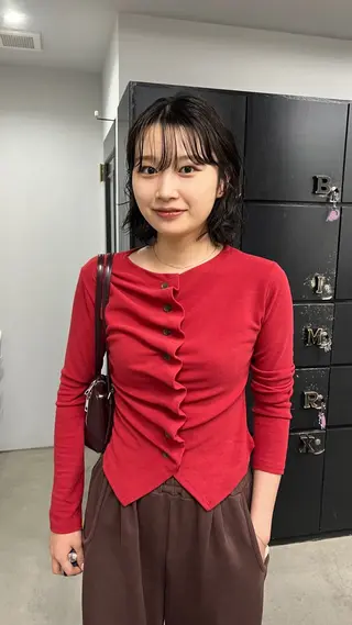 ショート 千田 紗羽のヘアスタイル