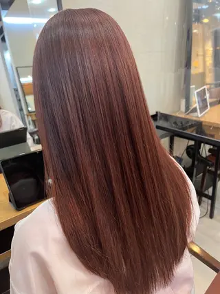 カラー ボブ/ミディアム 親しみやすさ/さくらのヘアスタイル