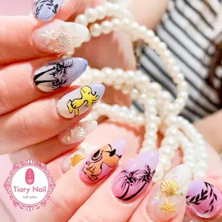 ネイル 💗🪽Tiary Nail🪽💗のネイルデザイン