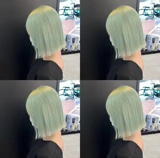 ミディアム 髪質改善カラー /美髪矯正🫧ゆたかのヘアスタイル