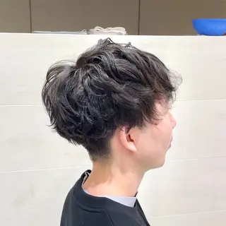 ショート パーマ メンズ GRAZIE due所属・メンズ特化美容師 / 篠谷祐輝のヘアスタイル