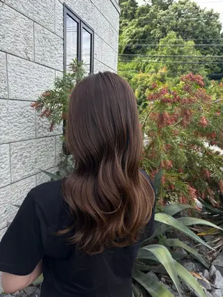 ロング カラー レシェル桑名店所属・reciel / rinaのヘアスタイル