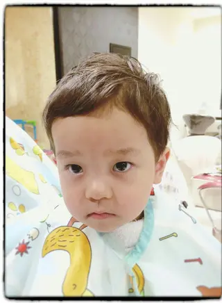 ショート キッズ 秋山 幸太のヘアスタイル