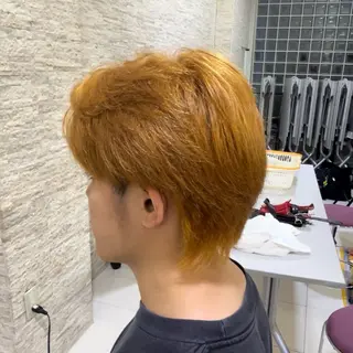 カラー メンズ メンズカット/パーマ /ハイライト/RYUのヘアスタイル