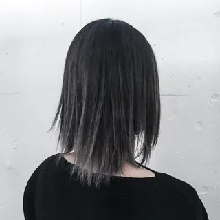 ミディアム カラー トミタ アツシのヘアスタイル