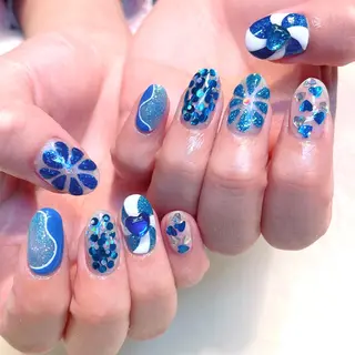 ネイル 新井 ひなののネイルデザイン