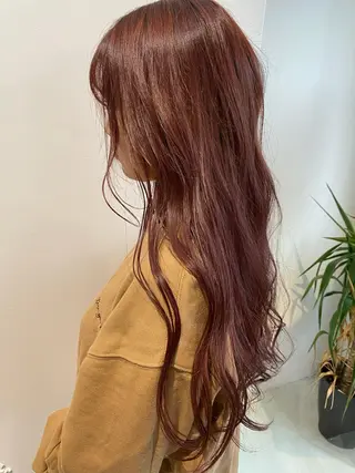 ロング カラー vixus  the bay所属・vixus mamiのヘアスタイル