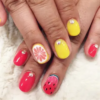 ネイル 東 千夏のネイルデザイン