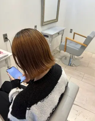 ミディアム アベ ミスズのヘアスタイル