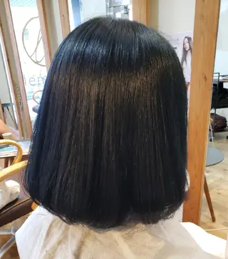 ミディアム カラー 長岡 健一のヘアスタイル