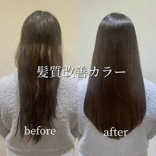 ロング 西山 瑞希のヘアスタイル