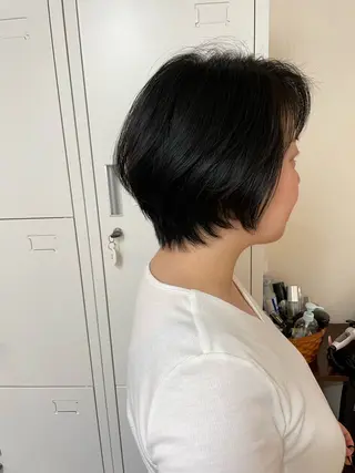 ショート カラー 似合わせカット得意 仁井亮のヘアスタイル