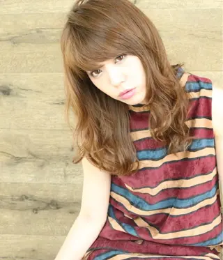 ショート ミディアム セミロング ロング カラー パーマ ヘアアレンジ 小顔カット✨ 透明感カラー/村上のヘアスタイル