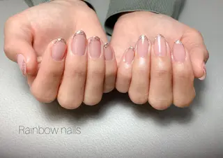 ネイル Rainbow nailsくろちゃんのネイルデザイン
