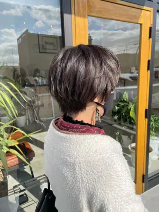 ショート キノシタ ナオユキのヘアスタイル
