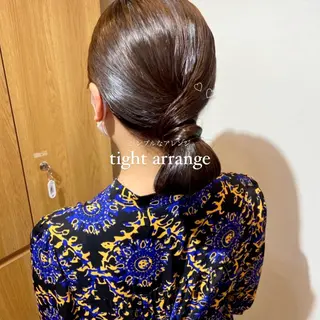 ミディアム ヘアアレンジ mai 🎀 / ガーリーヘア ♡のヘアスタイル