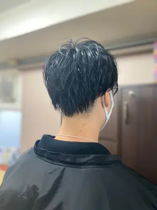 パーマ メンズ masa ディレクターのヘアスタイル