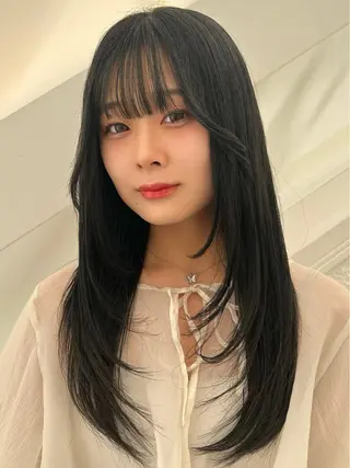 セミロング カラー 💎透明感カラー特化 💎TAISEIのヘアスタイル