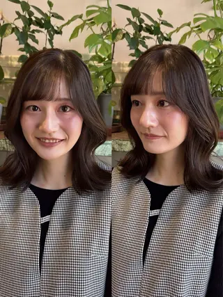 ミディアム Sakura .のヘアスタイル