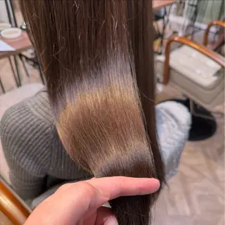 ロング カラー 新宿 / Aujua ｿﾑﾘｴ🫧森田涼介のヘアスタイル