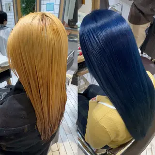 カラー 神奈川大学最寄り ⭐️yumi🌈のヘアスタイル