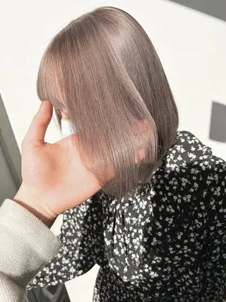 ミディアム カラー パーマ ヘアアレンジ メンズ キッズ ネイル マツエク・マツパ アイブロウ nico TOKYO 渋谷所属・ブリーチ　ハイトーン 特化🌈フジタハルキのヘアスタイル