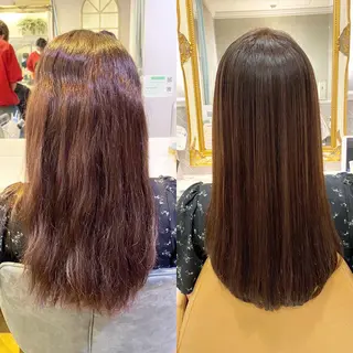 ロング パーマ 似合わせショート🌿 ボブ🫧 乾辺真悠子のヘアスタイル