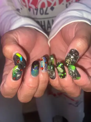 ネイル .unff所属・hana (..)個 性派/メンズネイル◎のネイルデザイン