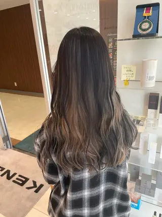 ロング カラー 新規限定カット無料 クーポン有り【桂口】のヘアスタイル