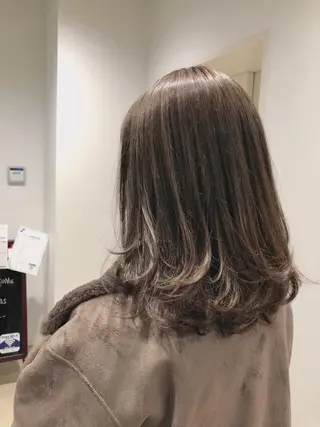 セミロング ✨上品可愛い 垢抜けカラー/後藤✨のヘアスタイル