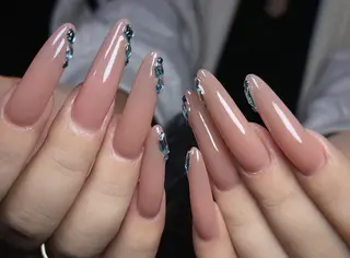 ネイル By moonネイル 🌷ワンホン/韓国風のネイルデザイン