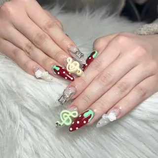 ネイル Diamond AYU💜のネイルデザイン