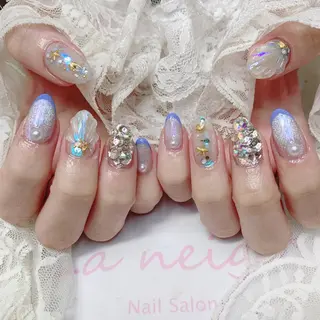 ネイル La neige* yuki 🥯🍑のネイルデザイン